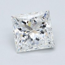 1.90 Carat G-SI2 Princess Cut Natural Diamond 1.90 Carat G-SI2 Princess Cut Natural Diamond