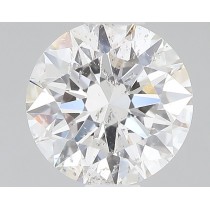 0.76 Carat E-SI2 Round Natural Diamond
