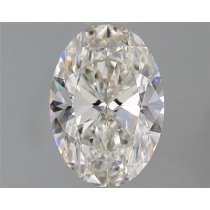 1.26 Carat J-VS1 Oval Natural Diamond Certified By GIA