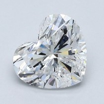 1.40 Carat E-SI2 Heart Shaped Natural Diamond