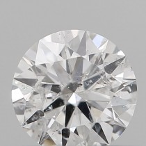 0.32 Carat D-I1 Round Natural Diamond 0.32 Carat D-I1 Round Natural Diamond