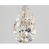 1.30 Carat J-VS1 Pear Shaped Natural Diamond