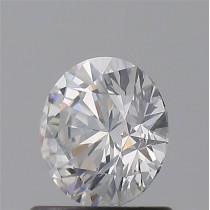 0.75 Carat F-I1 Round Natural Diamond