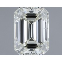 1.40 Carat K-VS2 Emerald Cut Natural Diamond
