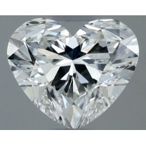 0.92 Carat I-VS1 Heart Shaped Natural Diamond