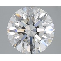 4.20 Carat G-VVS1 Round Natural Diamond