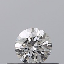 0.20 Carat D-VVS1 Round Natural Diamond Certified By GIA
