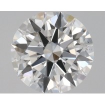 0.55 Carat D-SI1 Round Natural Diamond