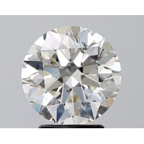2.84 Carat I-SI2 Round Natural Diamond 2.84 Carat I-SI2 Round Natural Diamond