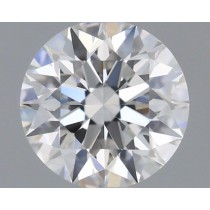 0.50 Carat G-VVS1 Round Natural Diamond Certified By GIA