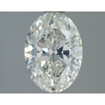 1.00 Carat I-SI1 Oval Natural Diamond