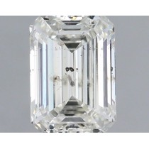1.00 Carat H-SI2 Emerald Cut Natural Diamond