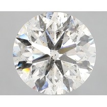 4.02 Carat H-I1 Round Natural Diamond 4.02 Carat H-I1 Round Natural Diamond