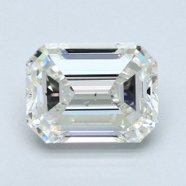 3.14 Carat I-SI1 Emerald Cut Natural Diamond 3.14 Carat I-SI1 Emerald Cut Natural Diamond
