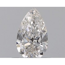 0.40 Carat G-VS1 Pear Shaped Natural Diamond 0.40 Carat G-VS1 Pear Shaped Natural Diamond