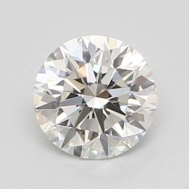 0.30 Carat H-IF Round Natural Diamond Certified By GIA