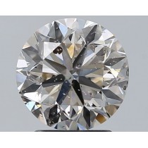2.37 Carat I-SI2 Round Natural Diamond 2.37 Carat I-SI2 Round Natural Diamond