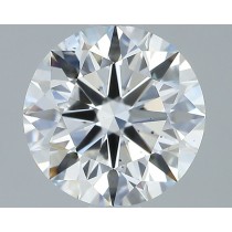 1.30 Carat D-SI1 Round Natural Diamond