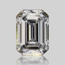0.44 Carat D-VVS1 Emerald Cut Natural Diamond