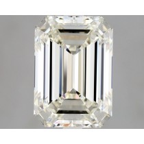 3.01 Carat K-IF Emerald Cut Natural Diamond