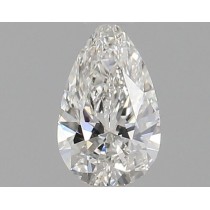 0.42 Carat E-VS1 Pear Shaped Natural Diamond