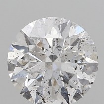 0.15 Carat D-I1 Round Natural Diamond