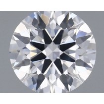 0.65 Carat D-SI1 Round Natural Diamond