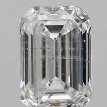 0.15 Carat G-I1 Emerald Cut Natural Diamond