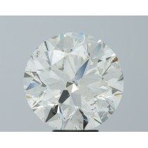 8.09 Carat J-SI2 Round Natural Diamond 8.09 Carat J-SI2 Round Natural Diamond