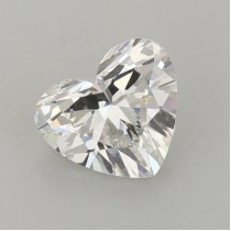 Lab Created 1.30 Carat G-VVS2 Heart Shaped Diamond Lab Created 1.30 Carat G-VVS2 Heart Shaped Diamond