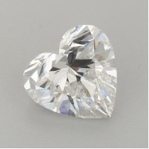 Lab Created 1.54 Carat E-VS1 Heart Shaped Diamond