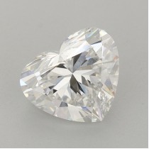 Lab Created 1.72 Carat F-VVS2 Heart Shaped Diamond
