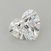 Lab Created 1.98 Carat F-VVS2 Heart Shaped Diamond