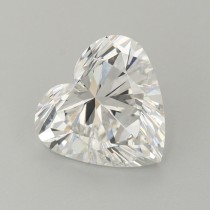 Lab Created 2.42 Carat E-VVS2 Heart Shaped Diamond Lab Created 2.42 Carat E-VVS2 Heart Shaped Diamond