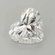 Lab Created 2.63 Carat F-VVS2 Heart Shaped Diamond Lab Created 2.63 Carat F-VVS2 Heart Shaped Diamond