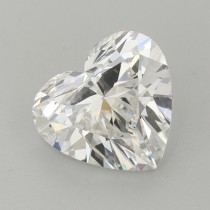 Lab Created 2.74 Carat F-VVS2 Heart Shaped Diamond Lab Created 2.74 Carat F-VVS2 Heart Shaped Diamond