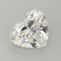 Lab Created 2.85 Carat F-VS1 Heart Shaped Diamond Lab Created 2.85 Carat F-VS1 Heart Shaped Diamond