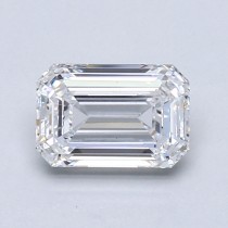 Lab Created 1.03 Carat D-SI1 Emerald Cut Diamond