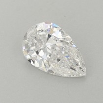 Lab Created 0.46 Carat E-VVS2 Pear Shaped Diamond Lab Created 0.46 Carat E-VVS2 Pear Shaped Diamond