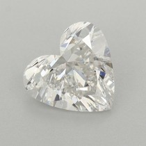 Lab Created 0.73 Carat F-VS1 Heart Shaped Diamond
