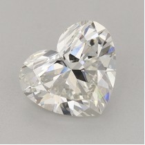 Lab Created 1.77 Carat I-VVS2 Heart Shaped Diamond