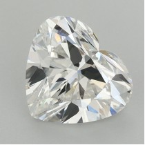 Lab Created 2.50 Carat F-VVS2 Heart Shaped Diamond Lab Created 2.50 Carat F-VVS2 Heart Shaped Diamond