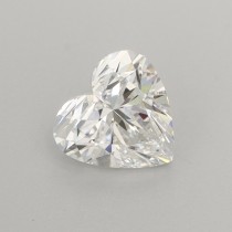 Lab Created 1.11 Carat E-VVS2 Heart Shaped Diamond Lab Created 1.11 Carat E-VVS2 Heart Shaped Diamond