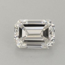 Lab Created 0.85 Carat F-VS1 Emerald Cut Diamond Lab Created 0.85 Carat F-VS1 Emerald Cut Diamond