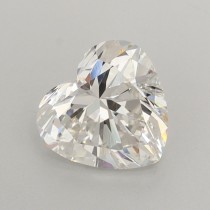 Lab Created 1.64 Carat F-VVS2 Heart Shaped Diamond Lab Created 1.64 Carat F-VVS2 Heart Shaped Diamond