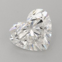 Lab Created 2.24 Carat E-VS1 Heart Shaped Diamond