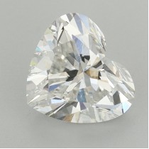 Lab Created 2.46 Carat G-VS1 Heart Shaped Diamond Lab Created 2.46 Carat G-VS1 Heart Shaped Diamond