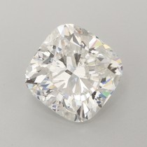 Lab Created 3.31 Carat G-VS1 Cushion Cut Diamond