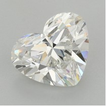 Lab Created 2.32 Carat G-VVS2 Heart Shaped Diamond