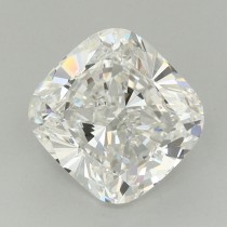 Lab Created 2.93 Carat G-VVS2 Cushion Cut Diamond Lab Created 2.93 Carat G-VVS2 Cushion Cut Diamond